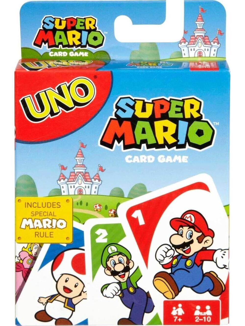 Mattel Games UNO Card Game - Super Mario Edition (112 Cards)